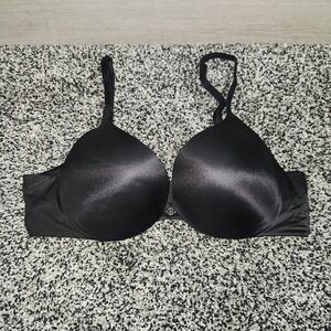Victoria's Secret So Obsessed Padded Push Up Bra Black Women's Sz 34B Underwire